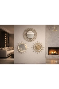 Jüt İp Ve Ham Boncuk 3’lü Set